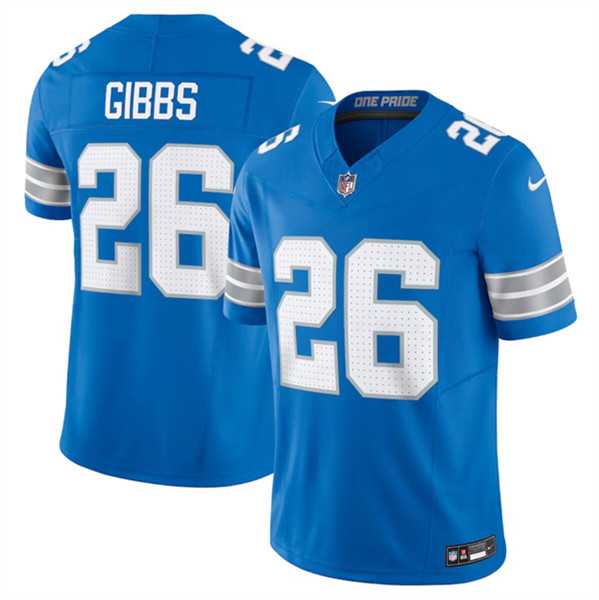 Men & Women & Youth Detroit Lions #26 Jahmyr Gibbs Blue 2024 F.U.S.E. Vapor Limited Stitched Jersey,We sell and wholesale Men & Women & Youth Detroit Lions #26 Jahmyr Gibbs Blue 2024 F.U.S.E. Vapor Limited Stitched Jersey on line form chian!